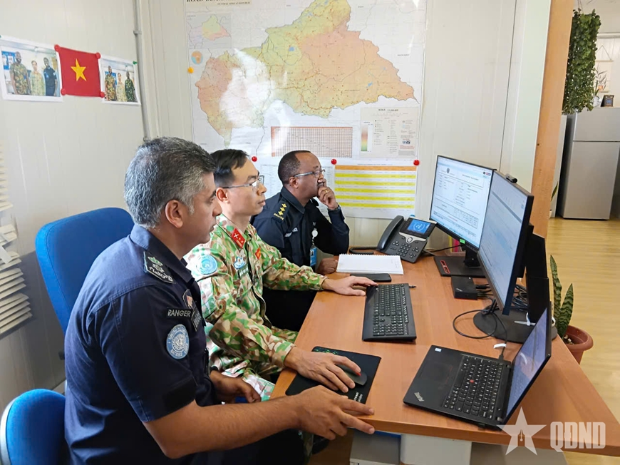 Bravery of Vietnamese blue-beret in Central African Republic
